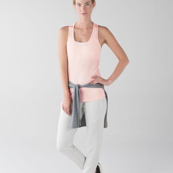 Lululemon Superb Tank Heathered Blush Quartz - Picture 1 of 13